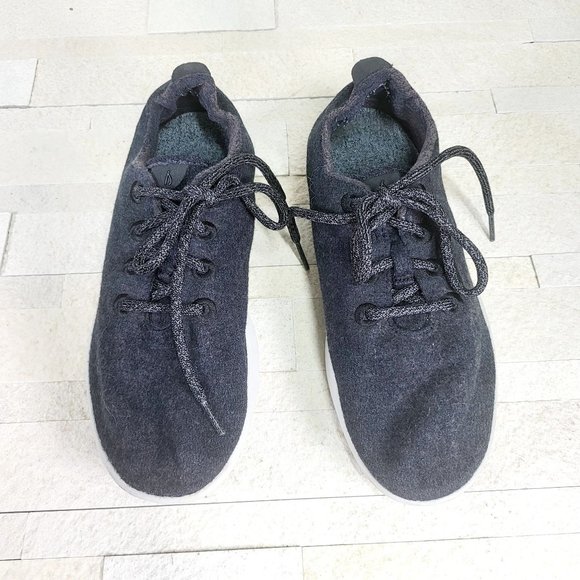 ALLBIRDS Women's Black Wool‎ Sustainable Runner Shoes 8 Sports Comfy Athletic - Picture 9 of 14